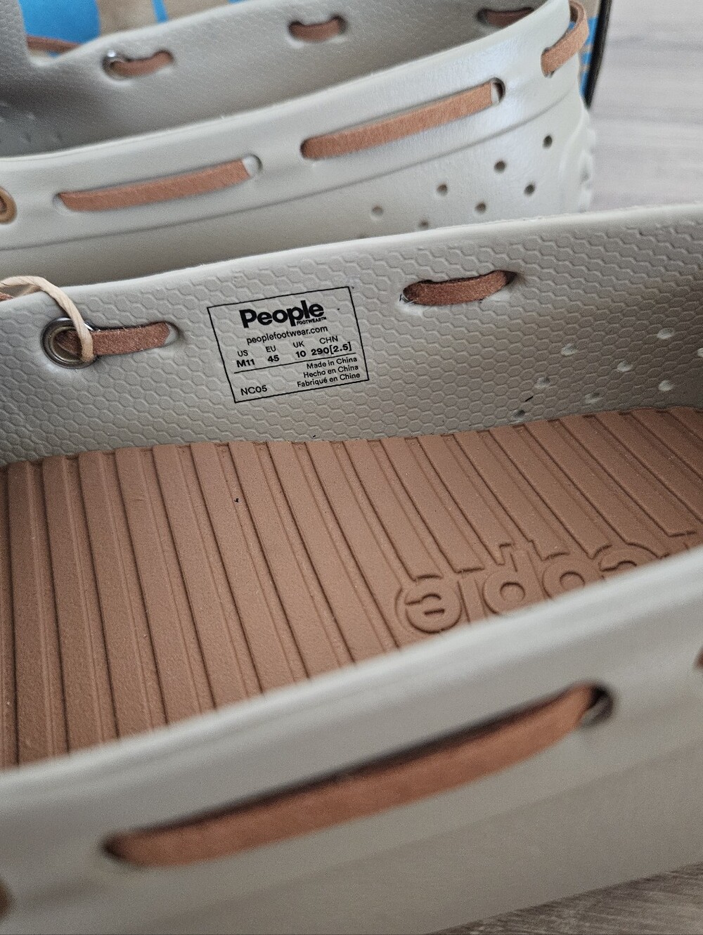 People Footwear The Senna Men’s Casual Beige Deck Loafers Size 11 - Picture 8 of 14